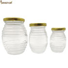 type E Honey Jars de plastique vide de 150ml 250ml 500ml