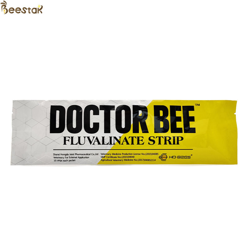 Médecine d'abeille de docteur Bee (10 bandes) contre la bande de Fluvalinate d'acarides de Varroa