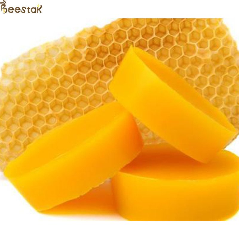 bloc naturel pur de cire d'abeille de 100% pour des bougies de feuille de base de cire d'abeille