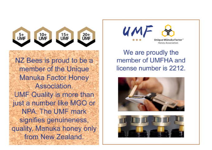 UMF 20+ Miel de Manuka brut Miel d'abeille naturel de Nouvelle-Zélande 250g de soins quotidiens Miel d'abeille naturel 3