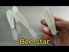 Machine d'emballage automatique de miel à deux cuillères SS304, remplisseuse de bouteilles de miel