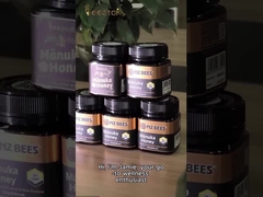 Vente de miel de Manuka néo-zélandais 250g UMF5+ 100% miel d'abeille naturel MGO100+ miel brut pur