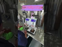 Machine de remplissage manuelle pour liquide visqueux tel que le miel, le jus d'huile, la pâte, la gelée royale