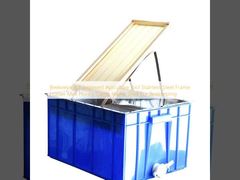 Équipement d'apiculture Outil d'apiculture Support de cadre en acier inoxydable Mini support de cadre de nid d'abeilles pour l'apiculture