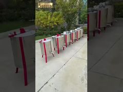 Machine d'extraction de miel radiale pour apiculture, en acier inoxydable, manuelle, très vendue