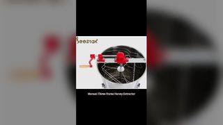 Extracteur de miel à 8 cadres, outil d'apiculture électrique et manuel