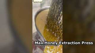 Presse à cire de miel en acier inoxydable, Extraction efficace du miel
