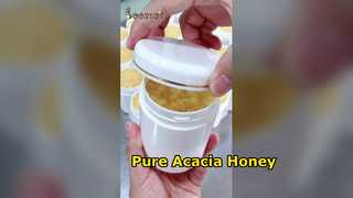 Miel d'acacia pur pour la santé et la beauté