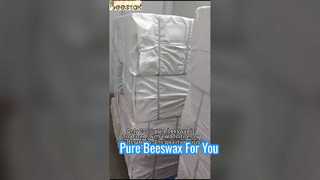 Nous produisons uniquement de la cire d'abeille 100 % pure, qui est très demandée depuis longtemps et continue à se vendre bien.