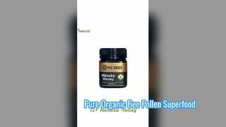 Poudre de pollen d'abeille biologique pure, superaliments en gros