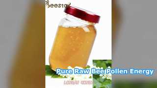 Granulés de pollen d'abeille brut pur, booster d'énergie naturelle