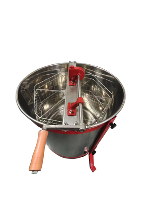 acheter 6 fonction manuelle de l'apiculture solides solubles Honey Extractor With Automatic Braking de cadres fabrication en ligne