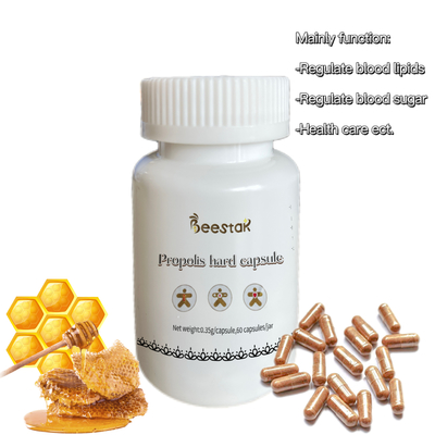 acheter Capsule dure de propolis de poudre de propolis d'abeille de nature fabrication en ligne