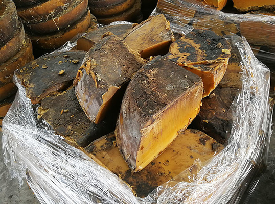 acheter Le cosmétique cru pur de nourriture de cire d'abeille de 100% évaluent la cire d'abeille brute naturelle pure non-traitée fabrication en ligne
