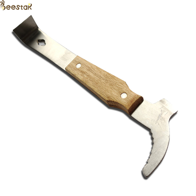 acheter Outils durables de haute qualité de ruche de l'apiculture d'acier inoxydable avec la poignée en bois pour la ruche fabrication en ligne