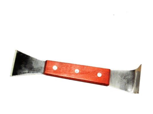 acheter Grattoir d'outil de ruche d'acier inoxydable d'outil de l'apiculture avec la poignée en bois pour l'apiculture fabrication en ligne