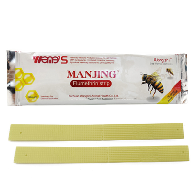 acheter Wangshi Flumethrin bandes pour le traitement de l'acariens de Varroa 20 bandes/sac fabrication en ligne