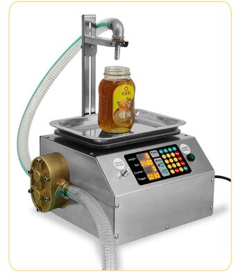 acheter Stainless Steel Filling Machine For Viscous Liquid Filling All Kinds Of Crystalline Liquid Honey fabrication en ligne
