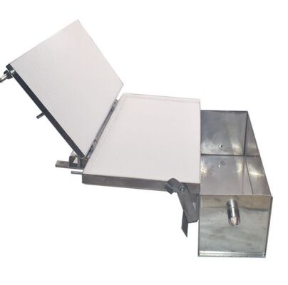 acheter Machine à cire d'abeille à circulation d'eau avec rouleau gauffreur en alliage d'aluminium pour équipement apicole (420*210 mm) fabrication en ligne