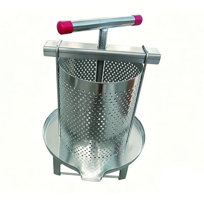 acheter Économie de l'acier inoxydable manuel de la cire d'abeille presse machine pour l'apiculture équipement fabrication en ligne