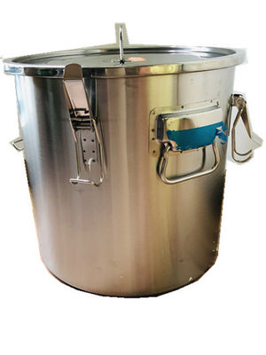 acheter Réservoir de mise en bouteilles de miel d'acier inoxydable de réservoir de 304 miels avec quatre poignées et joints fabrication en ligne