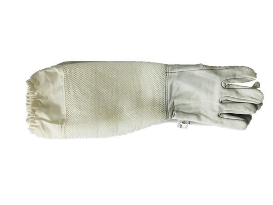 acheter Gants aérés blancs pour les gants blancs de peau de mouton de l'apiculture avec la manchette aérée molle blanche fabrication en ligne