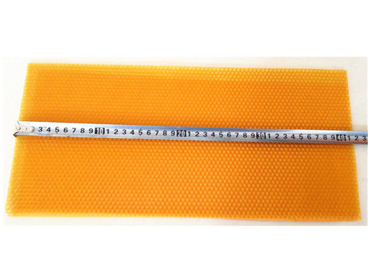 acheter kits en plastique larges de ruche d'abeille de feuille de base de 283mm de couleur noire et jaune fabrication en ligne
