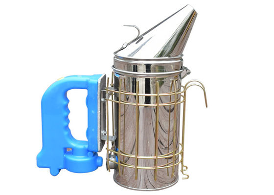 acheter Fumeur électrique américain bleu M-L Size d'abeille d'acier inoxydable de poignée fabrication en ligne