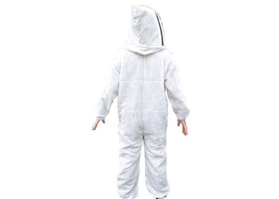 acheter Les vêtements de protection de l'apiculture trois couches ont aéré le costume de vêtements avec le voile de bonne qualité fabrication en ligne