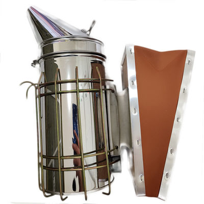 acheter Fumeur jaune d'abeille de 2020 d'acier inoxydable outils de l'apiculture fabrication en ligne