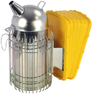 acheter Taille européenne M Bee Hive Smoker de style d'acier inoxydable fabrication en ligne