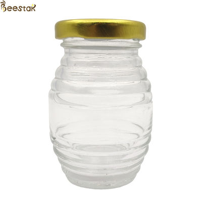 acheter Type transparent en gros E Honey Jars de plastique vide de 150ml 250ml 500ml fabrication en ligne