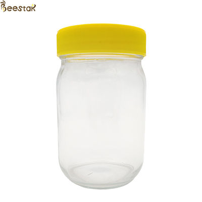 acheter Type transparent de haute qualité en gros un 375ml 750Ml Honey Jars vide fabrication en ligne