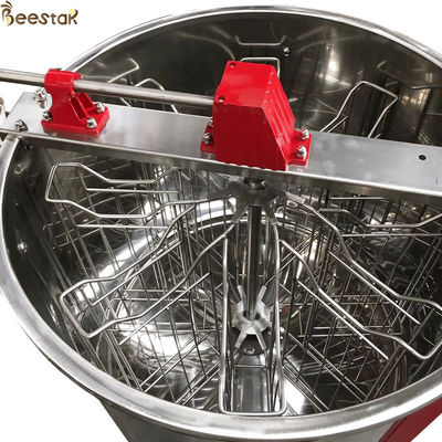 acheter acier inoxydable Honey Extractor d'extraction de miel d'abeille de 8 cadres de machine de manuel radial de l'apiculture fabrication en ligne