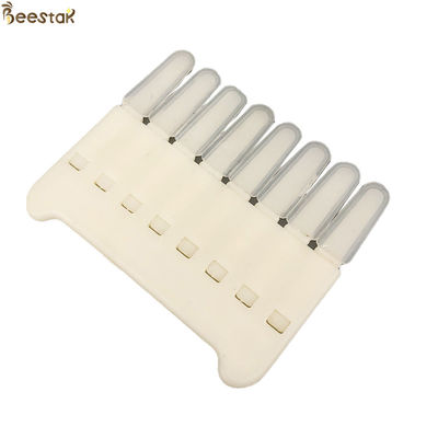 acheter Reine en plastique élevage apiculture abeille greffage stylo gelée royale avec 8 dents fabrication en ligne