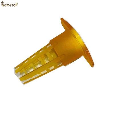 acheter Cage en plastique jaune en gros de reine des abeilles d'élevage de cage de reine de l'apiculture pour l'apiculture fabrication en ligne