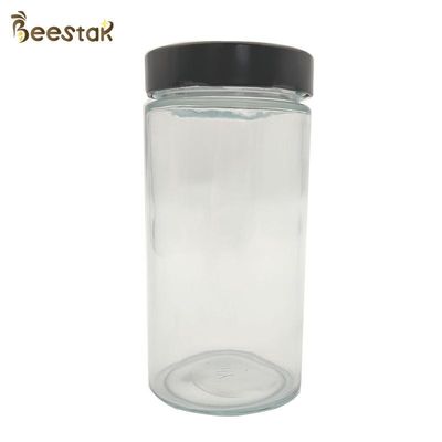 acheter Conteneurs vides en verre de 1000ML Honey Jars Transparent Glass Honey fabrication en ligne