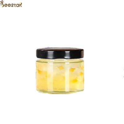 acheter abeille en verre Honey Glass Jar de Honey Glass Bottles In Stock de pot de confiture de bouche large de 25ml 50ml fabrication en ligne