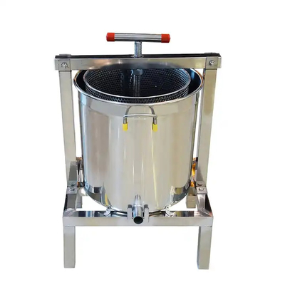 Machine à presser le miel en acier inoxydable / machine à presser la cire d'abeille pour l'apiculture machine avec fonction de chauffage