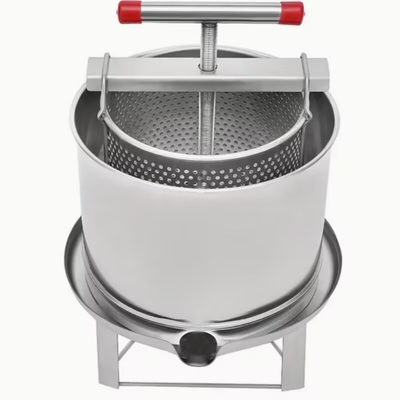 Machine à presser le miel en acier inoxydable / machine à presser la cire d'abeille pour l'apiculture machine avec fonction de chauffage