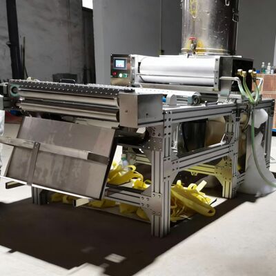 Machine à cire d'abeille automatique 3 pièces pour feuilles de fondation de cire d'abeille de taille réglable en apiculture