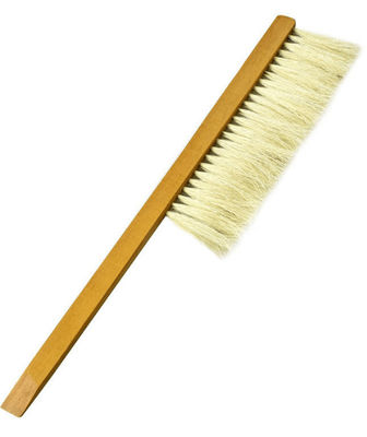 Brosse de ruche avec les cheveux simples de cheval de rangée de poignée en bois pour l'apiculture