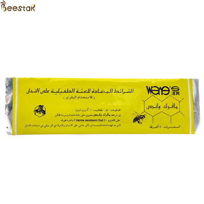 Wangshi Arabe Médecine de l' abeille du Moyen-Orient Manpu 10 bandes Fluvalinate Bandes Tueur d' acariens Varroa