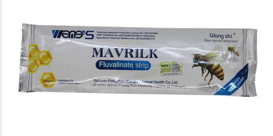 Wangshi Mavrilk Fluvalinate dépouille traiter des acarides de Varroa des abeilles
